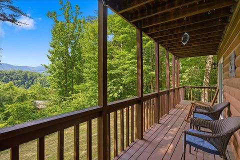 Covered balcony seating