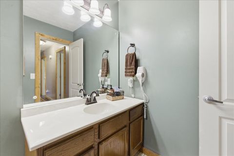 Second bathroom vanity